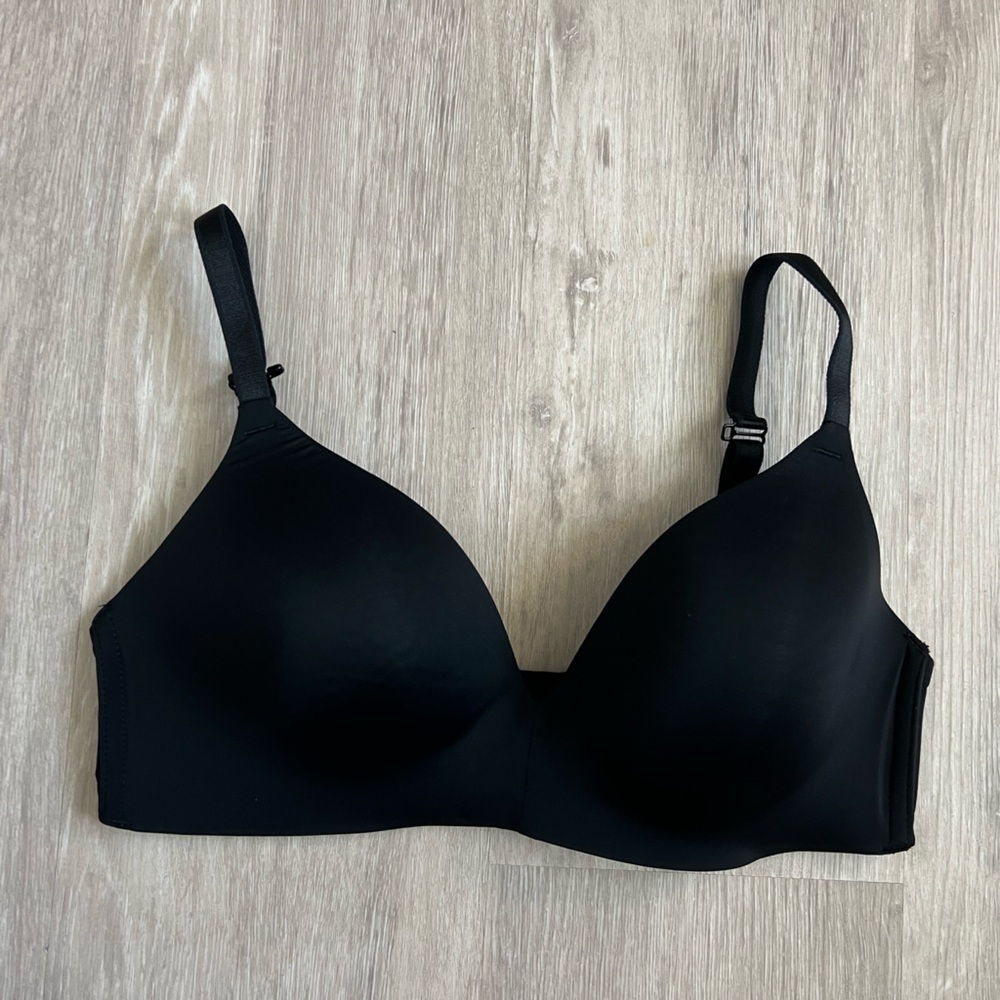 Auden Classic The Bliss Black t-shirt Bra 34c